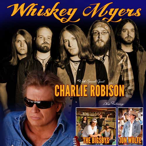 Whiskey Myers Festival on the Square Tyler Texas
